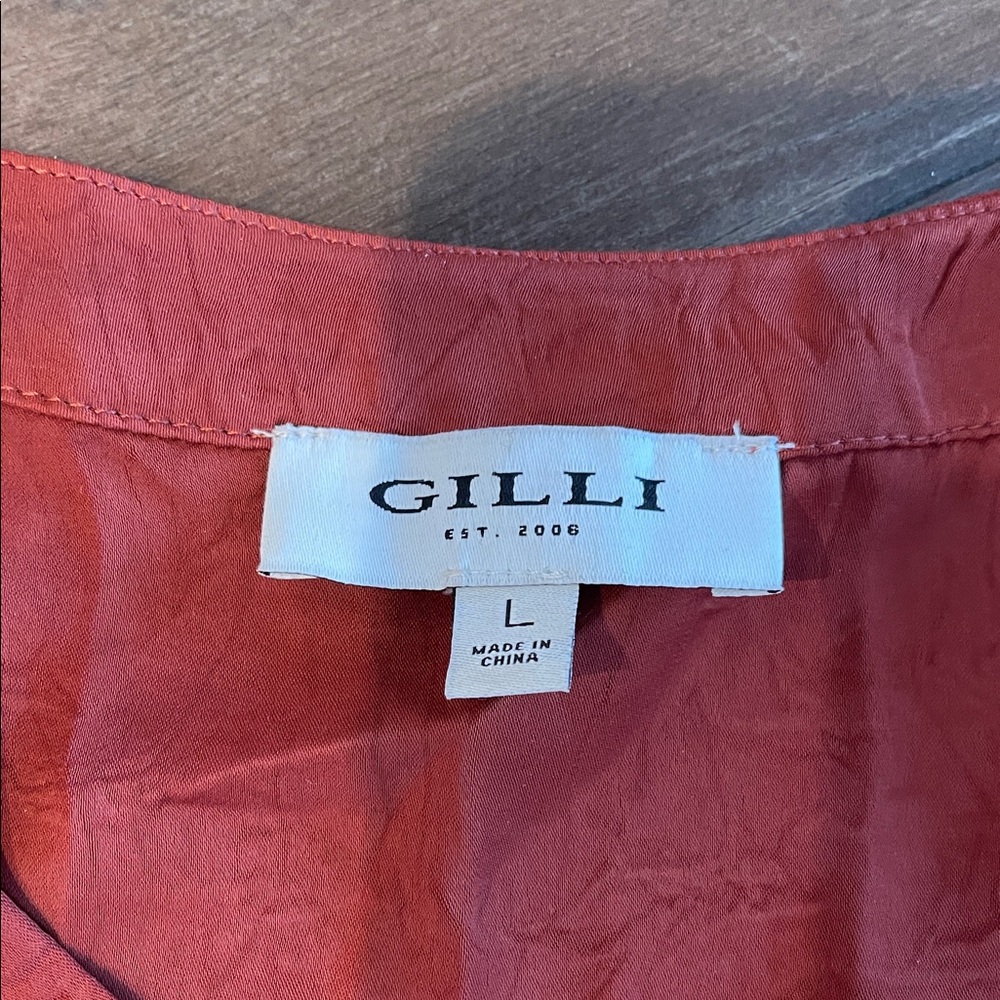 Gilli Terracotta Button-Down Tunic - image 2